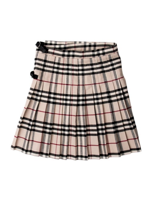 Burberry Wool Mini Skirt