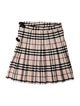 Burberry Wool Mini Skirt