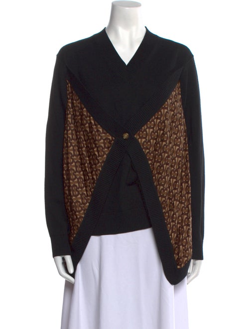 Burberry Merino Wool Printed Sweater