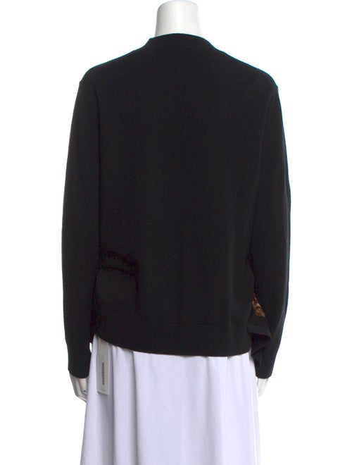 Burberry Merino Wool Printed Sweater