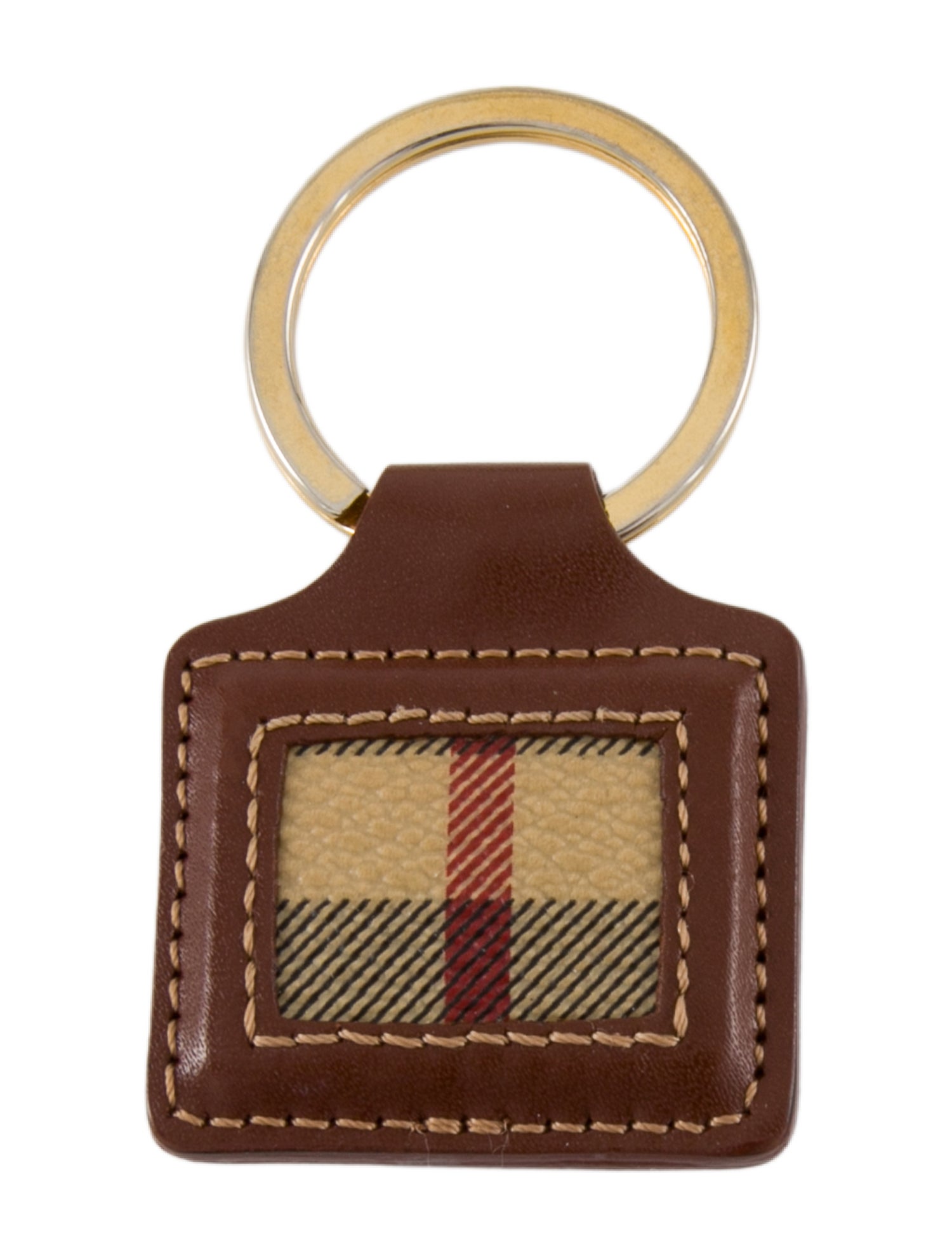 Burberry Leather Keychain