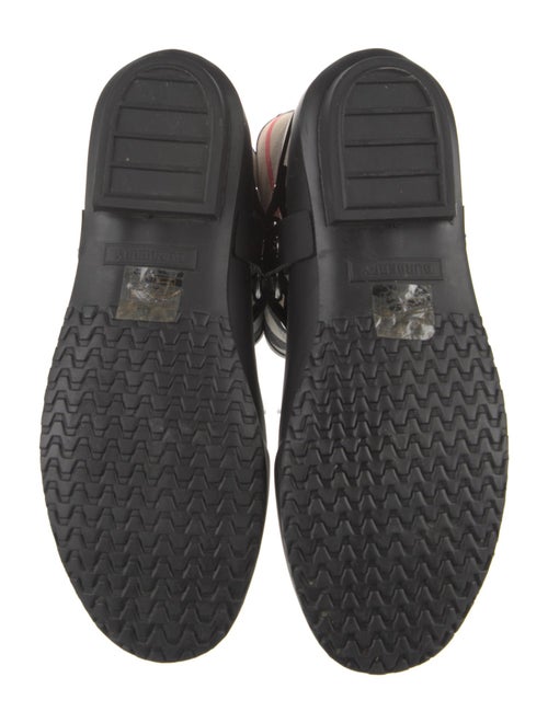 Burberry Nova Check Pattern Canvas Rain Boots