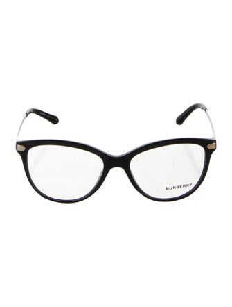 Burberry Nova Check Pattern Oversize Eyeglasses