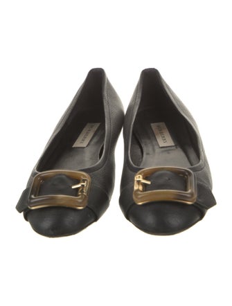 Burberry Leather Flats