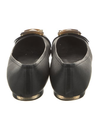 Burberry Leather Flats