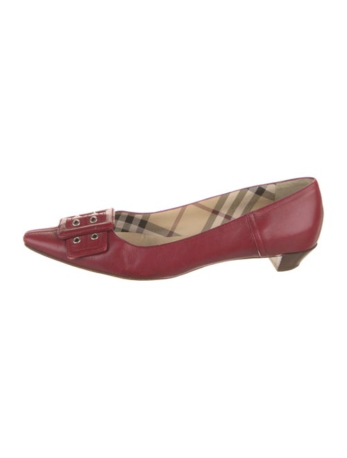 Burberry Leather Flats