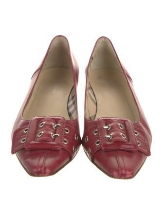 Burberry Leather Flats