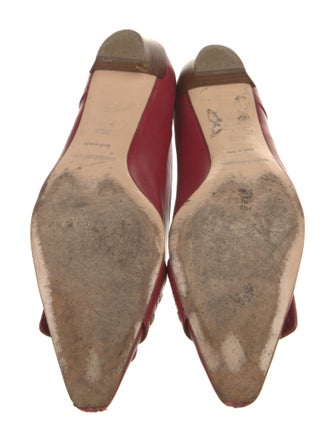 Burberry Leather Flats