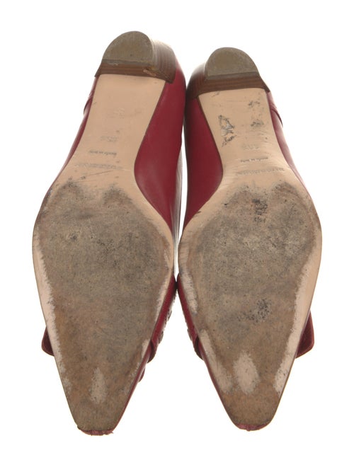 Burberry Leather Flats