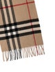 Burberry Cashmere Plaid Print Scarf