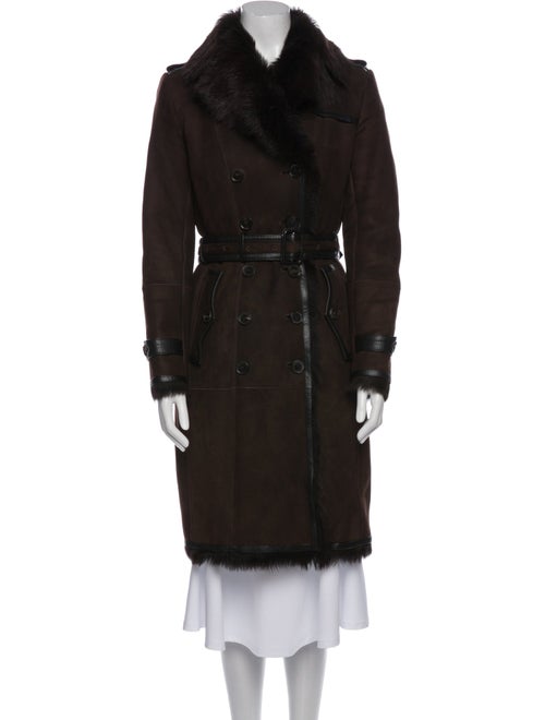 Burberry London Shearling Fur Coat