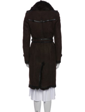 Burberry London Shearling Fur Coat