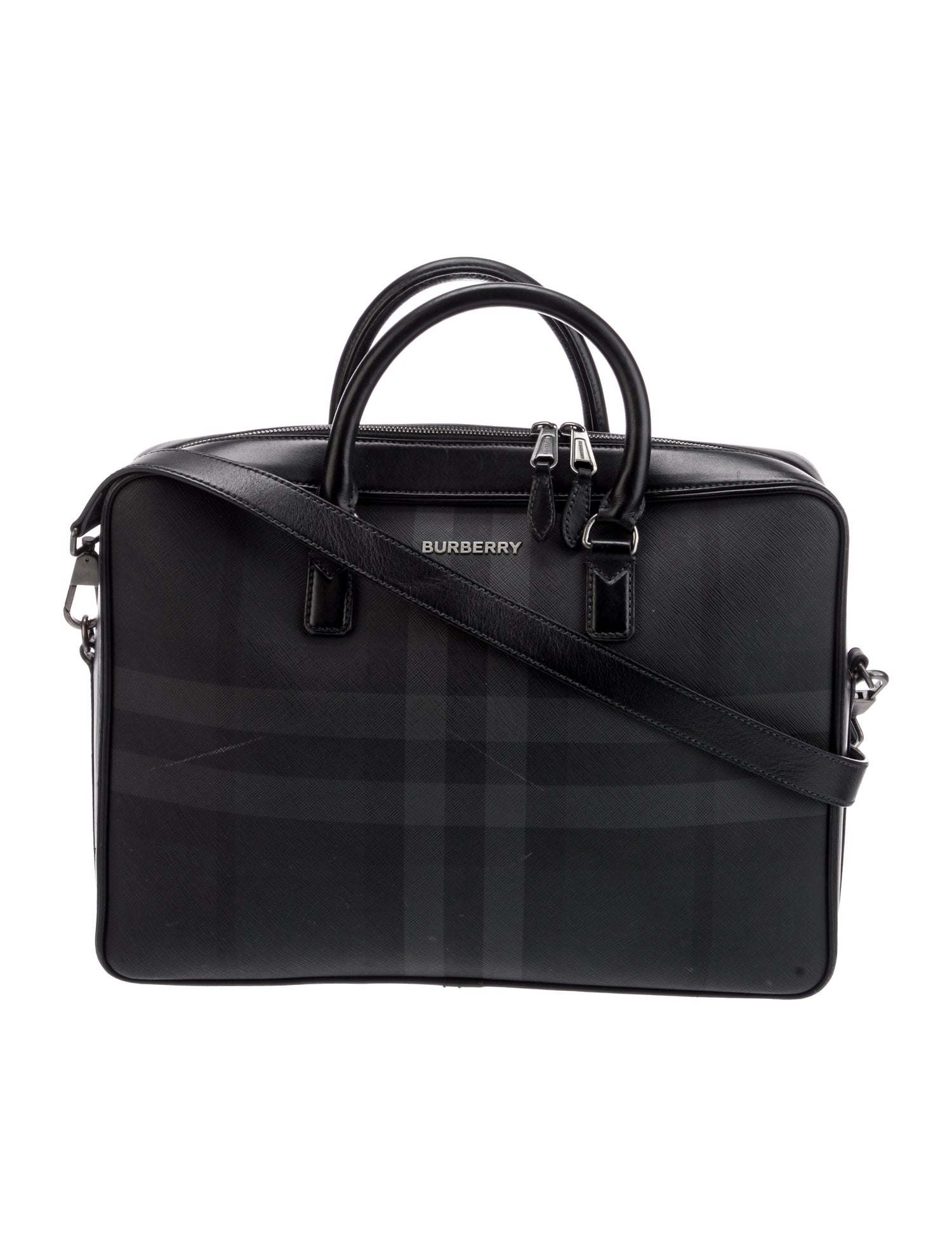 Burberry Exploded Check Briefcase