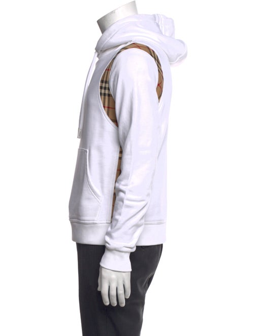Burberry House Check Pattern Crew Neck Hoodie