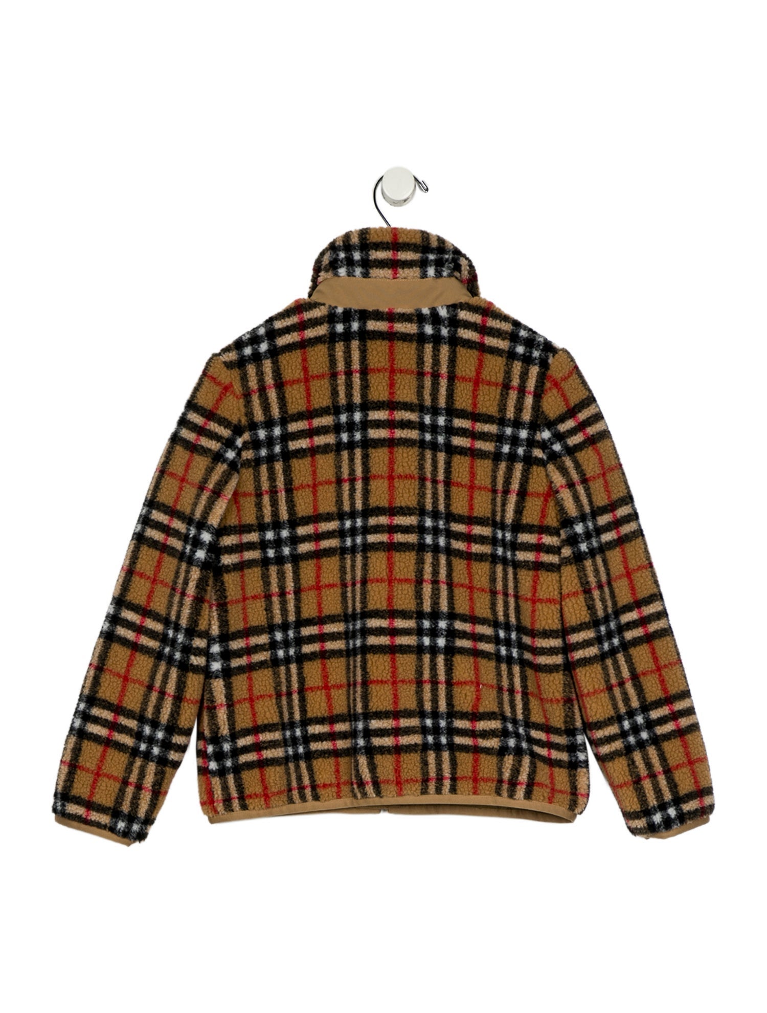 Burberry Boys' Check Fleece Jacket