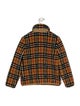 Burberry Boys' Check Fleece Jacket