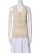 Burberry Scoop Neck Sleeveless Top