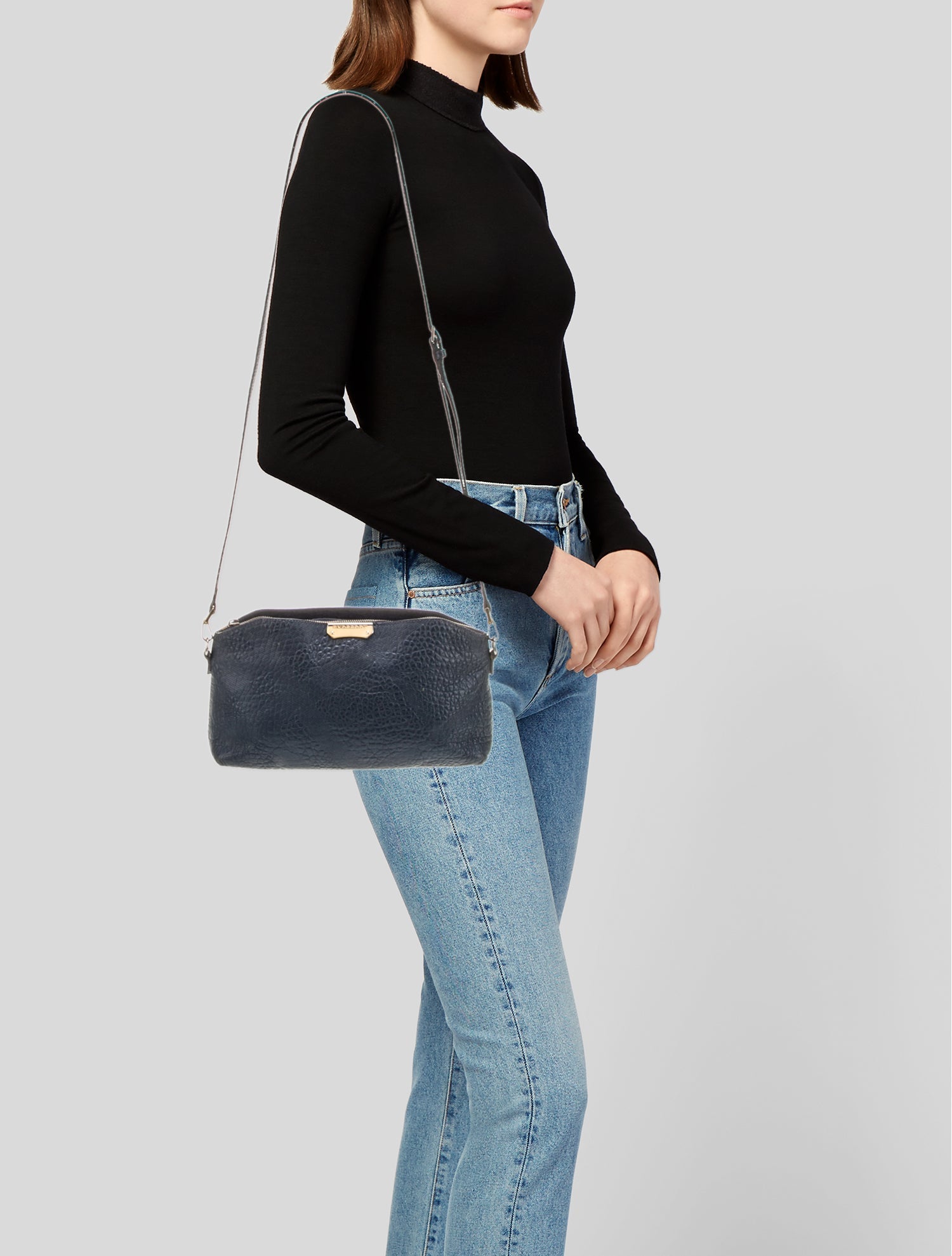 Burberry Leather Shoulder Bag