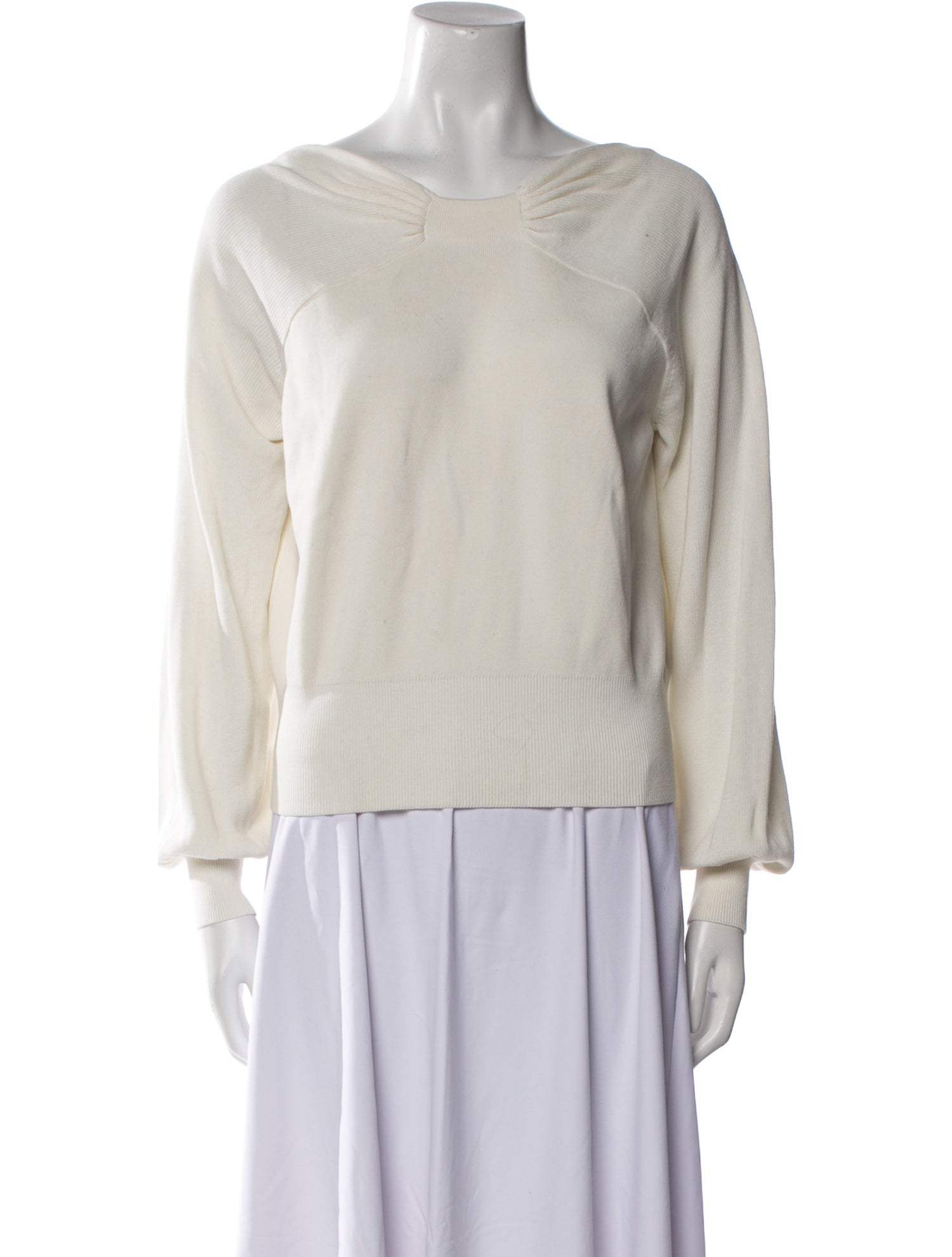 Burberry London Scoop Neck Sweater