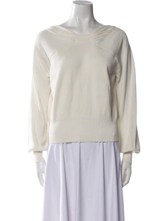 Burberry London Scoop Neck Sweater