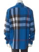 Burberry Abstract Check Long Sleeve Shirt