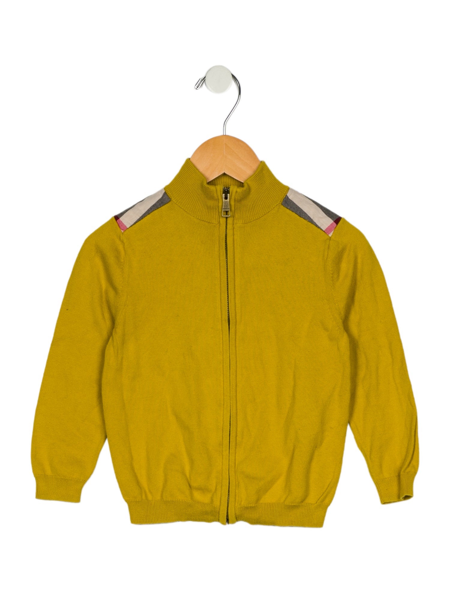 Burberry Boys' Zip Up Sweater