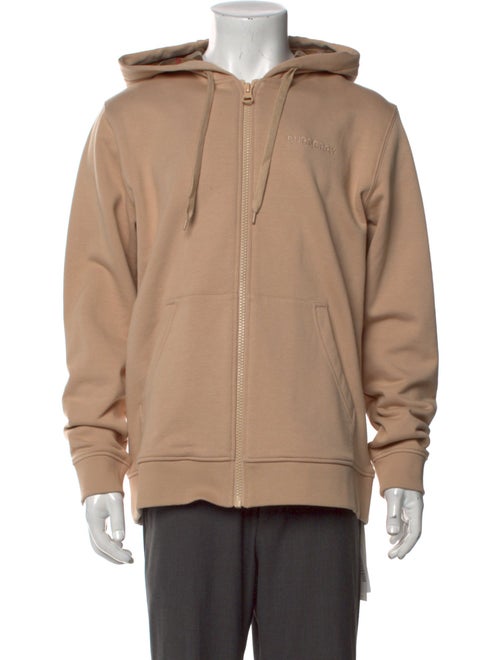 Burberry V-Neck Long Sleeve Hoodie