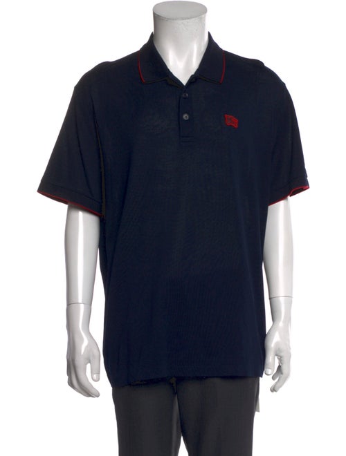 Burberry Crew Neck Short Sleeve Polo Shirt