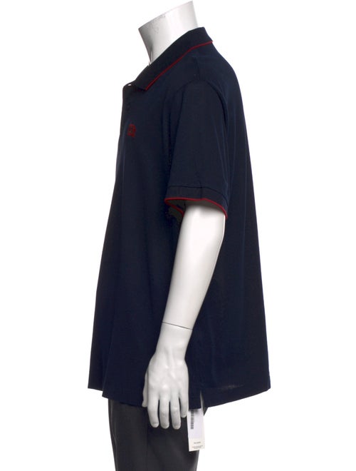 Burberry Crew Neck Short Sleeve Polo Shirt