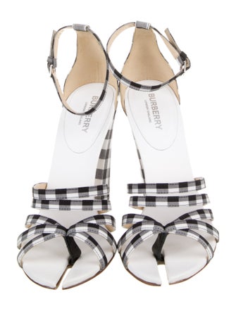 Burberry Printed Sandals