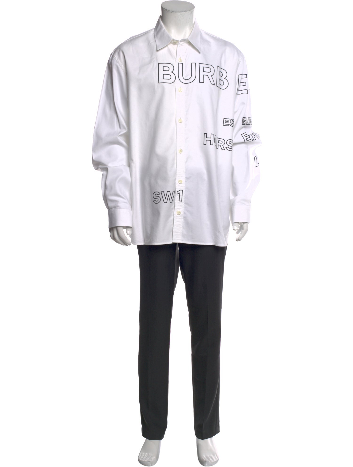 Burberry TB Monogram Printed Shirt