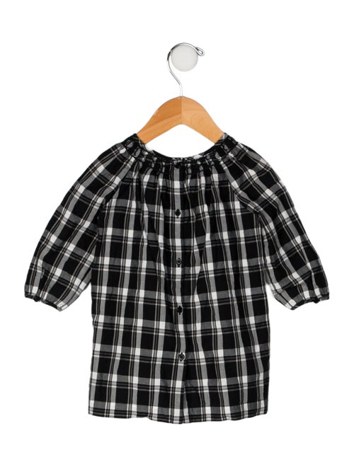Burberry Long Sleeve Cotton Dress