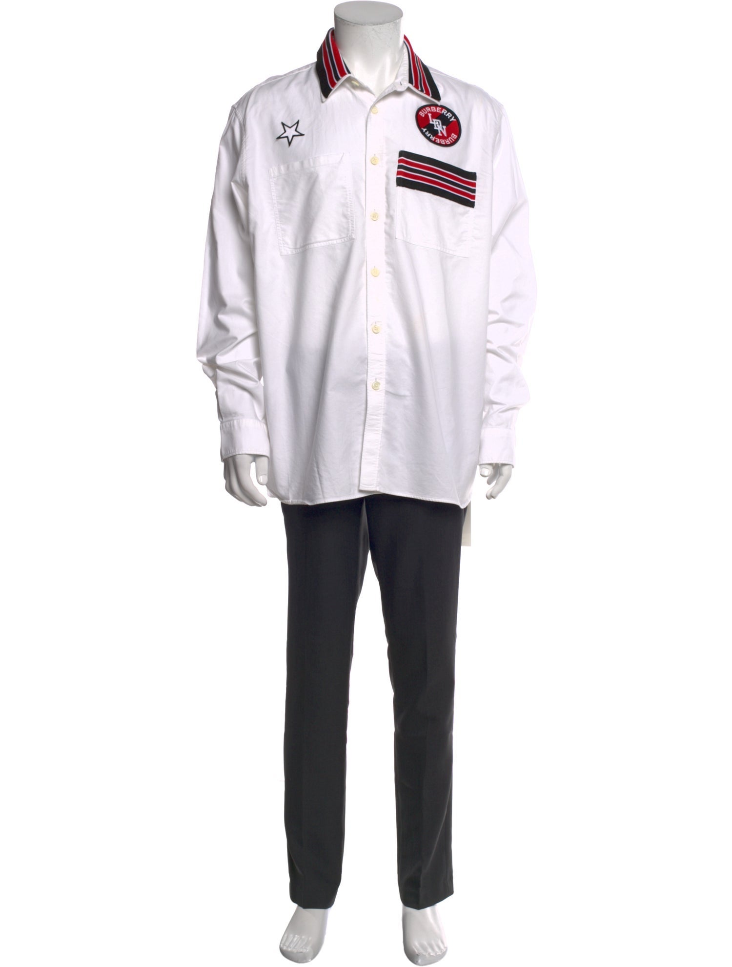 Burberry Signature Logo Graphic Print Shirt