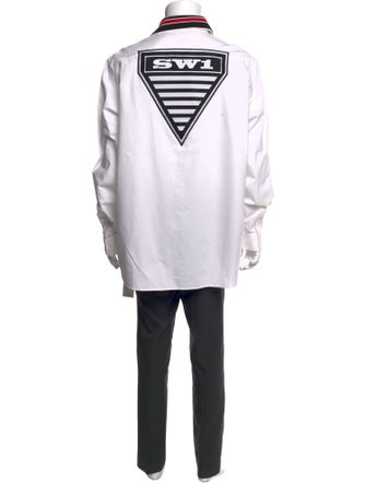 Burberry Signature Logo Graphic Print Shirt