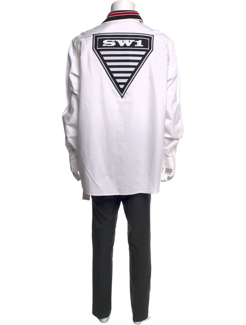 Burberry Signature Logo Graphic Print Shirt