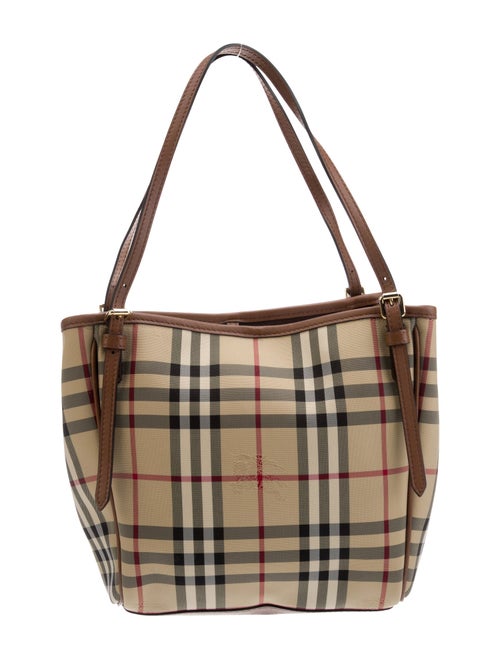 Burberry Haymarket Check Shoulder Bag