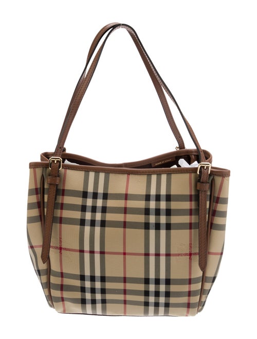 Burberry Haymarket Check Shoulder Bag