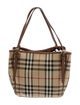 Burberry Haymarket Check Shoulder Bag
