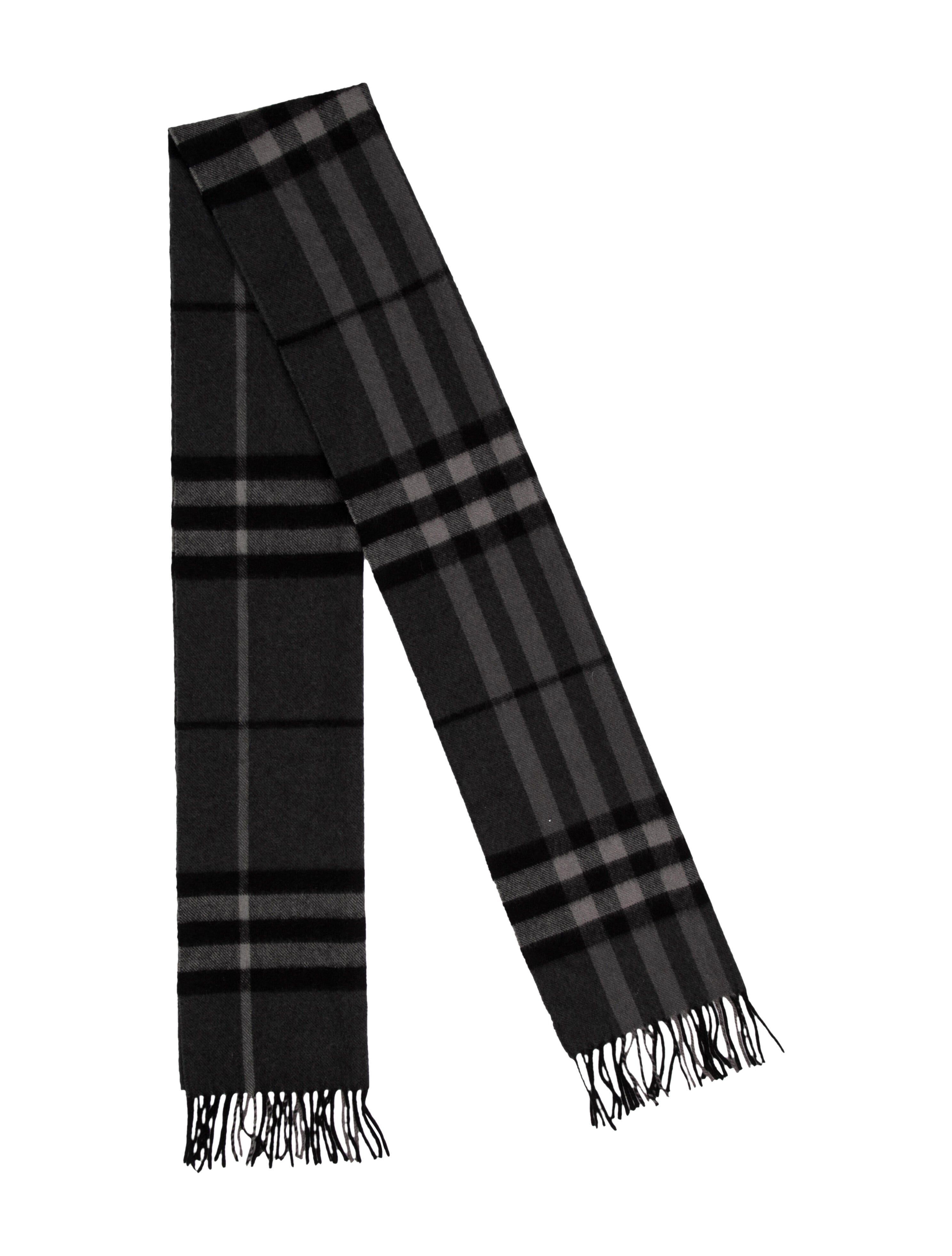Burberry Cashmere Striped Scarf