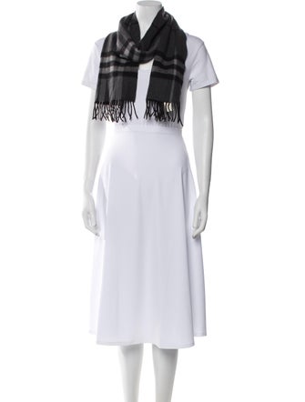 Burberry Cashmere Striped Scarf