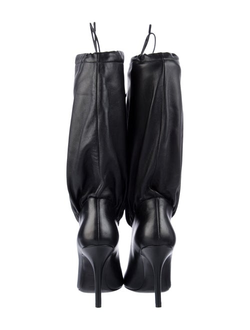 Burberry Leather Lace-Up Boots