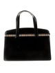 Burberry Leather Top Handle Bag