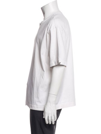 Burberry Nova Check Pattern Crew Neck T-Shirt