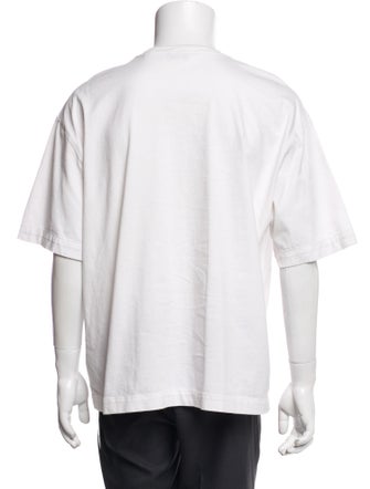 Burberry Nova Check Pattern Crew Neck T-Shirt