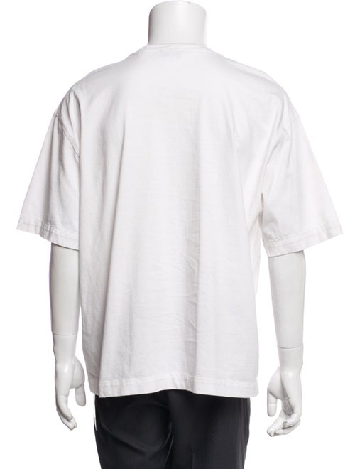 Burberry Nova Check Pattern Crew Neck T-Shirt