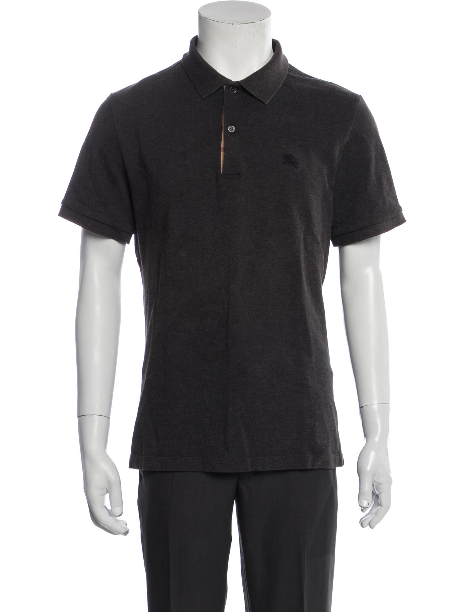 Burberry Crew Neck Short Sleeve Polo Shirt