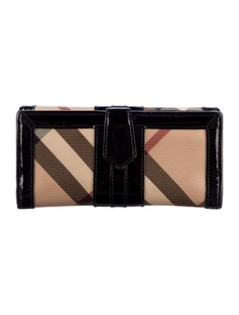 Burberry Printed Continental Wallet