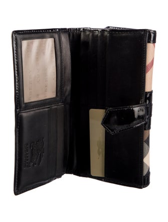 Burberry Printed Continental Wallet
