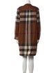 Burberry Plaid Print Knee-Length Dress