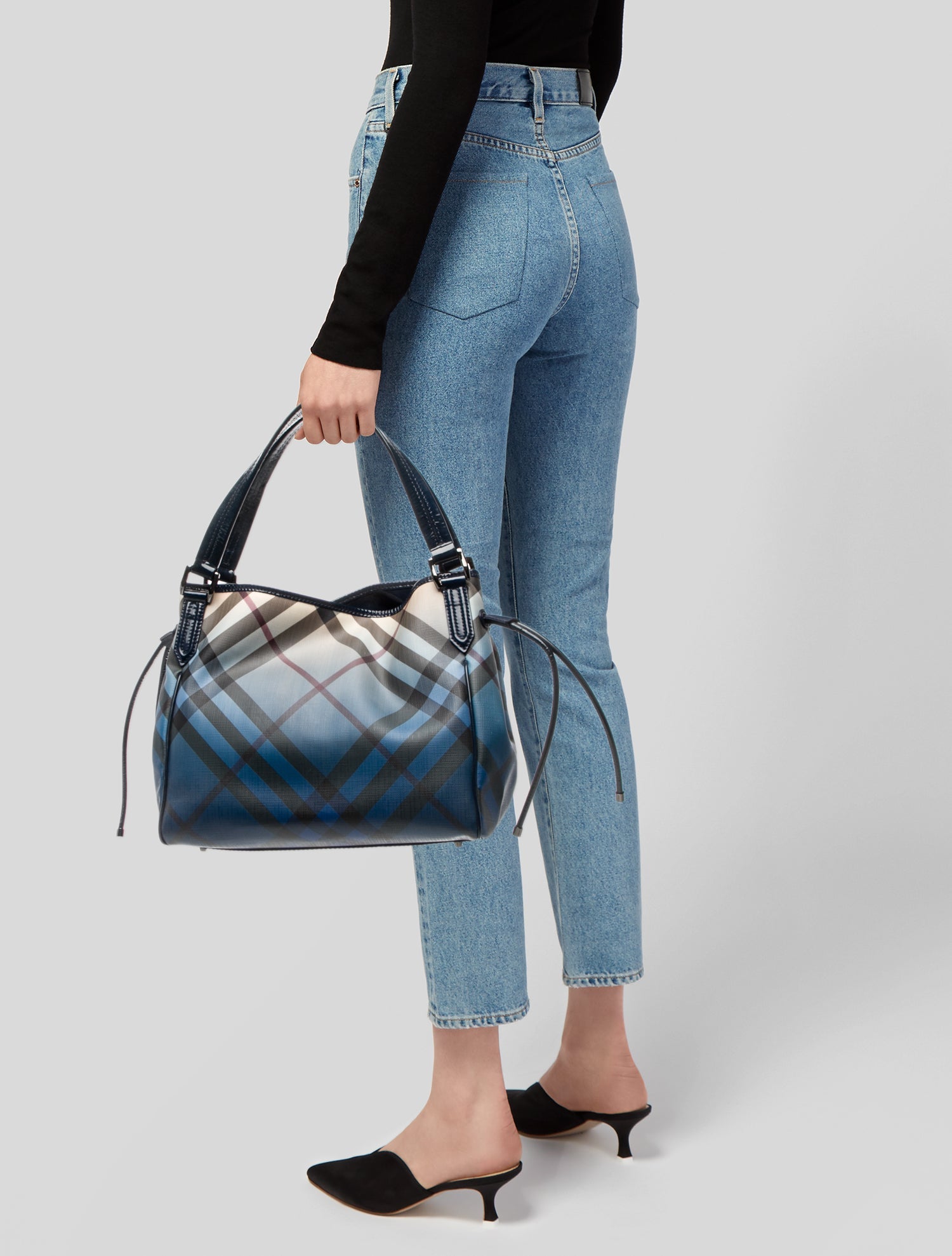 Burberry Nova Check Hobo